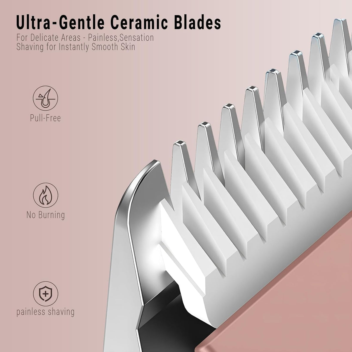2-in-1 Electric Shaver for Women