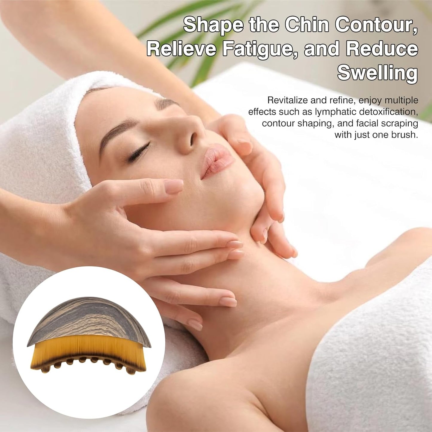 Lymphatic Contour Face Brush (Pack Of 2).