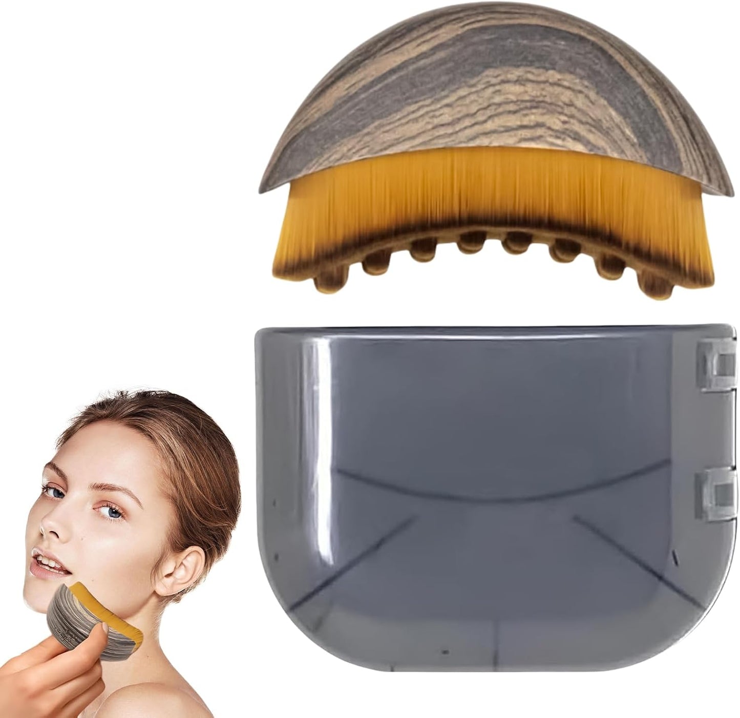 Lymphatic Contour Face Brush (Pack Of 2).