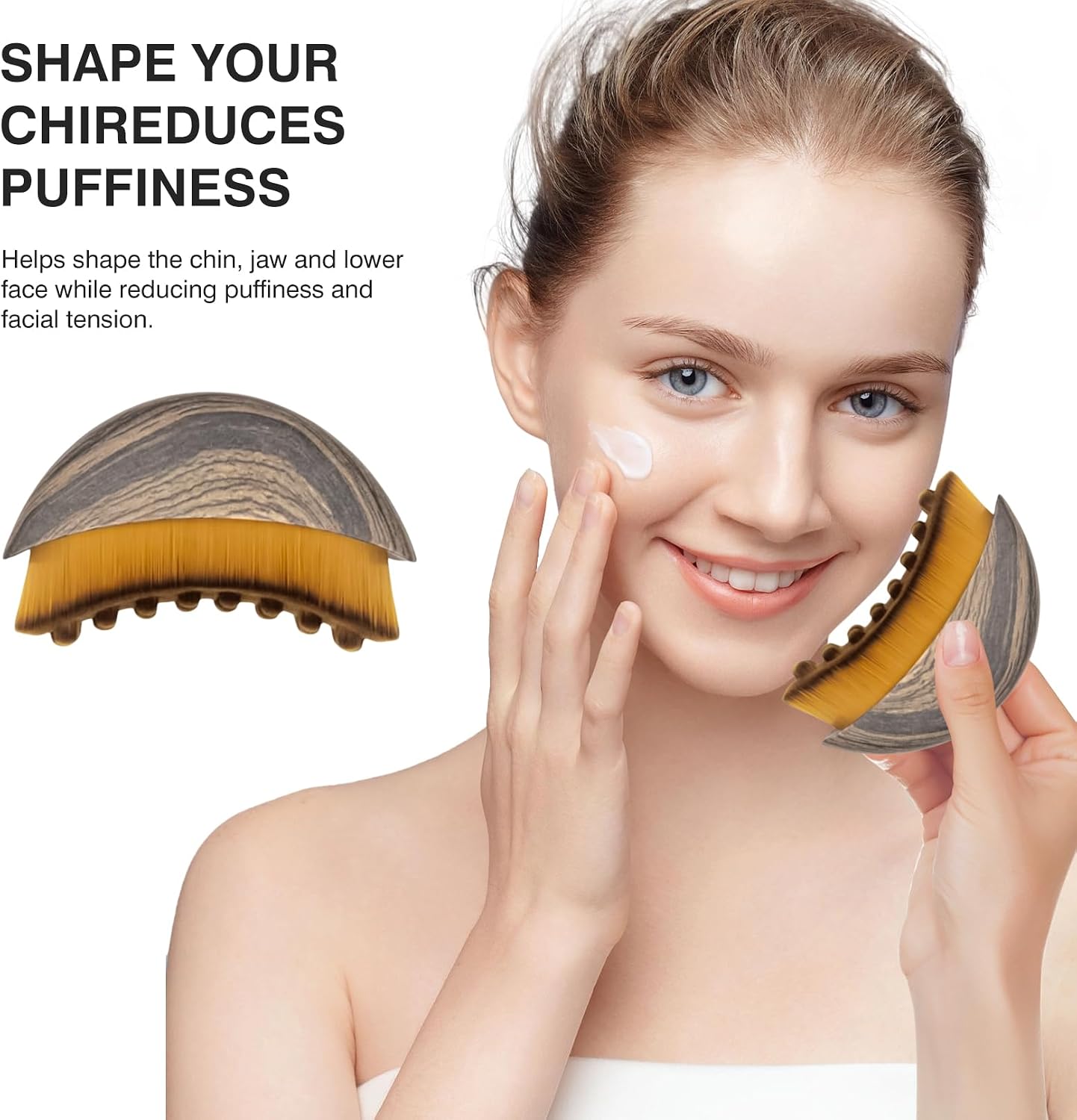 Lymphatic Contour Face Brush (Pack Of 2).