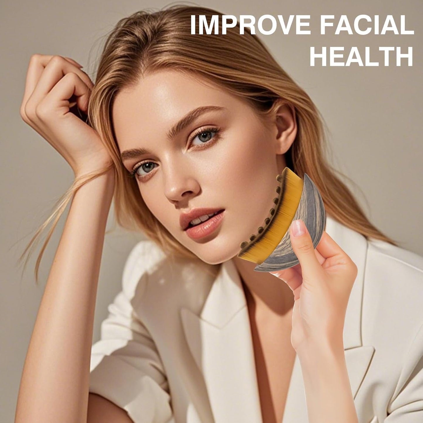 Lymphatic Contour Face Brush (Pack Of 2).